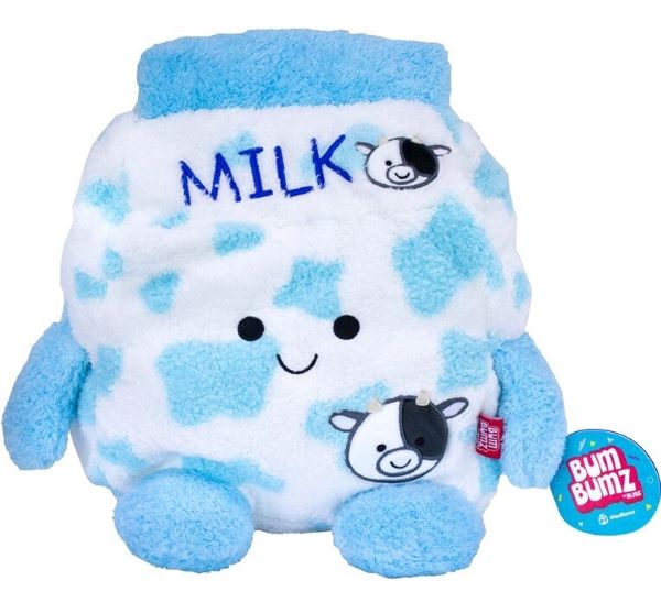 (Mis 3+) Russ BumBumz MooBumz Milk Carton Maximus Peluche 30cm…x6